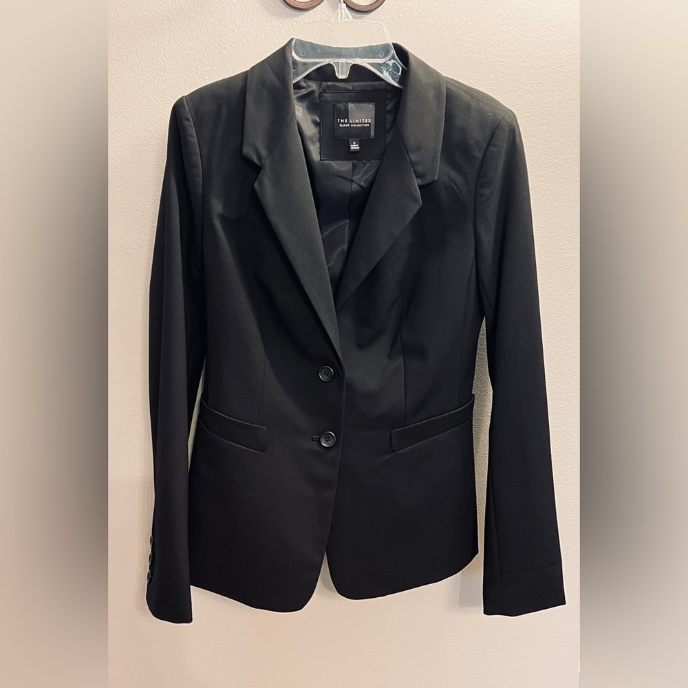 The Limited Women's Classic Black Suit Jacket, Size 2
